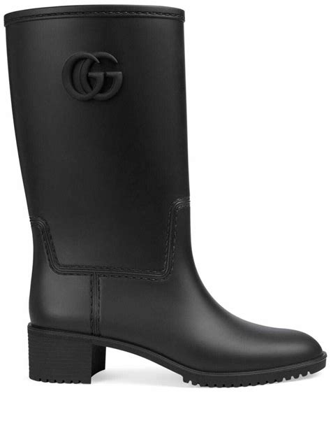 gucci rubber rain boots|gucci rain boots for women.